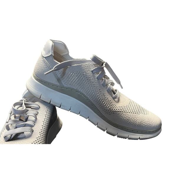 Vionic Casual Joey Sneaker Light Grey Leather 5 - Picture 6 of 11
